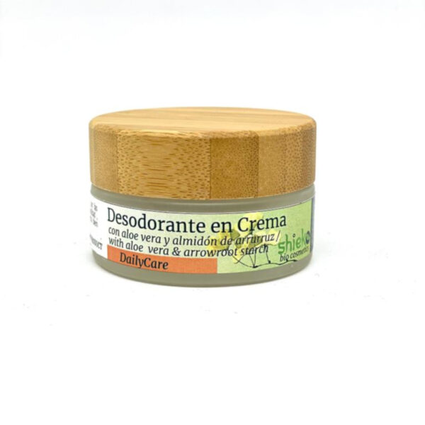 Desodorante en Crema – Con Aloe Vera y Aceite de Jojoba