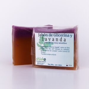 Jabón de Glicerina de Caléndula y Lavanda